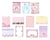 Lote de notas My Melody ano 2023 com capinha, adesivo e notas