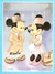 Coleção de Papel de Carta Disney Best Cards - Minnie e Mickey nº DPCP 50221-1