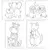 Brinquedo para colorir - Kit de Pintura Mamãe e bebê com cavalete e telas em MDF - loja online