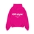 Hoodie basic fucsia