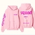 Hoodie squad rosa