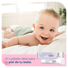 Crema MERTHIOLATE x 40 gr OXIDO DE ZINC VITAMINA A - PREVENCIÒN Y TRATAMIENTO DE LA DERMATITIS DEL PAÑAL