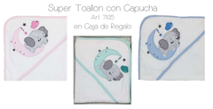 TOALLÒN BAÑO DE BEBÈ CONAMOR EN CAJA