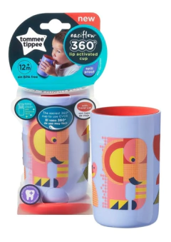 Vaso Màgico TOMMEE TIPPEE Easy Flow 360 NEW 12 meses +
