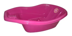 BAÑERA DE PLÀSTICO REFORZADO ANTIDESLIZANTE CON RESPALDO - Pañalera Wendy
