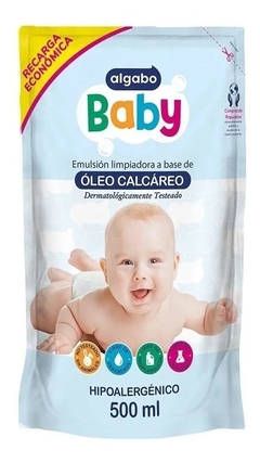 ALGABO BABY Oleo Calcáreo HIPOALERGÉNICO Repuesto x 500 ml