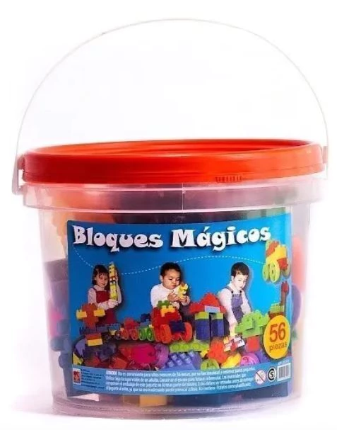 BLOQUES MAGICOS DE 56 PIEZAS
