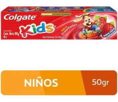 COLGATE KIDS GEL DENTAL SABOR FRESANTÀSTICO x 50 gr