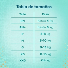 Imagen de Pampers DELUXE PROTECTION Rn (Hasta 4 Kg) 36 unidades Hipoalergènico con Indicador de humedad