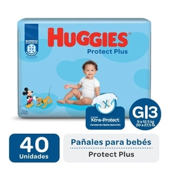 Huggies PROTECT PLUS OFERTA !! Talle G 40 unidades