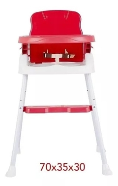 Silla de comer ISAKITO 3 en 1 (Silla Alta - Silla Baja - Booster) - comprar online