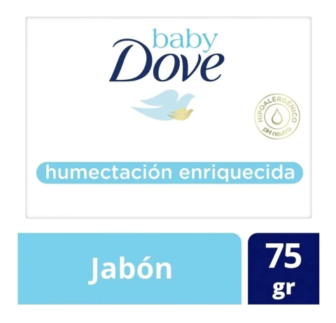 JABON DE TOCADOR DOVE BABY HUMECTACION ENRIQUECIDA