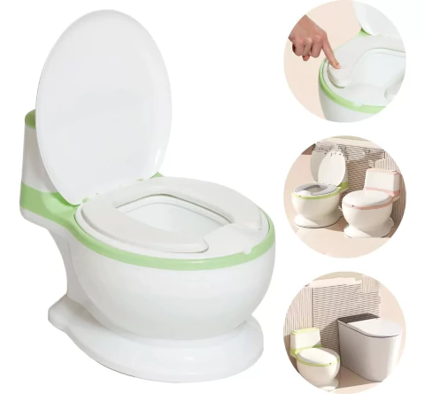 Pelela LOVE Inodoro con mochila con mùsica de entrenamiento asiento Acolchado - comprar online