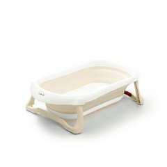 Bañera Plegable de bebé LOVE Plegado Compacto con Tapòn de Drenaje Patas antideslizantes 24 LITROS