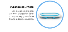 Bañera Plegable de bebé LOVE Plegado Compacto con Tapòn de Drenaje Patas antideslizantes 24 LITROS - comprar online