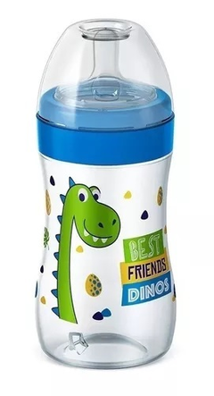 Mamadera Magia LILLO 6 meses + BOCA ANCHA x 300 ml Anatòmica con Tetina de Silicona ROSA / AZUL - comprar online