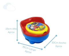 Imagen de Pelela Mickey 3 En 1 Licencia Original Disney