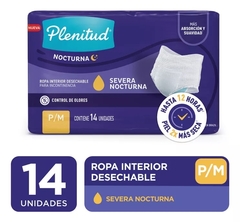 PLENITUD NOCTURNA Ropa Interior P / M 14 UNIDADES PLENITUD PROTECT MÁXIMA ABSORCIÓN Y SUAVIDAD