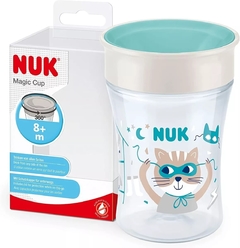 Vaso NUK Magic Cup 8m+ x 230 ml con Tapa protectora