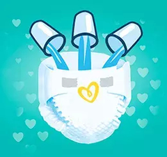 Pampers BABYSAN SEC XXG 54 unidades HIPOALERGÈNICO - tienda online