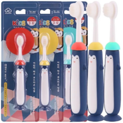 Cepillo Dental infantil LOOPI 18 meses + suave con cerdas pequeñas
