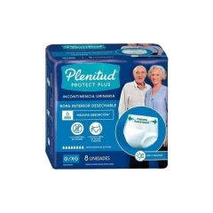 PLENITUD Ropa Interior PROTECT PLUS G / XG 8 UNIDADES MÁXIMA ABSORCIÓN - comprar online