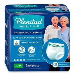 PLENITUD Ropa Interior Protect Plus P / M 8 unidades MÁXIMA ABSORCIÓN - comprar online