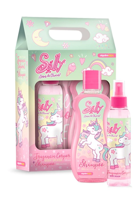 Set de Regalo SALLY Fragancia Corporal Body Splash x 125 ml + Shampoo x 200 ml