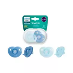 Chupete AVENT Philips 0 a 6 meses Soothie FOR NEWBORNS CELESTE / AZUL x 2 unidades - comprar online