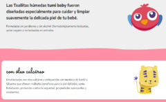 TUMI BABY Toallitas hùmedas x 96 unidades HIPOALERGÈNICAS Sin Parabenos Previene Paspaduras - comprar online