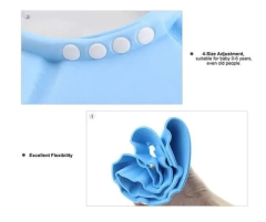 Imagen de VISERA DE BAÑO , SUAVE, IMPERMEABLE, PROTECCIÒN PARA LOS OJOS Y OÌDOS DEL BEBÈ POR LA CAIDA DEL SHAMPOO Y EL AGUA