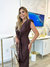 Vestido Fluity Regata com Ombreiras - Puro Charme Store - Loja de Roupa Feminina 