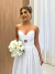 Vestido Zibeline com Amarração Branco - comprar online