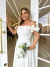 Vestido off white com flores 