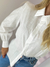 camisa de linho branca 