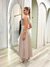 Vestido Midi de Couro