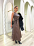 Vestido Midi de Couro na internet