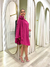 Vestido Curto Crepe com Flor - loja online