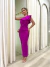 Vestido Prada Premium Ombro Só com Babado - loja online