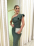 Vestido Prada Premium Ombro Só com Babado