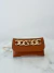 Bolsa Retangular Marrom com Corrente - comprar online