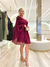 Vestido Crepe Musseline com Flor - loja online