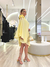 Vestido Crepe Musseline com Flor - comprar online