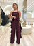 Imagem do Conjunto Cropped com Babado e Calça Pantalona