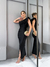 Vestido Prada Premium Ombro Só com Babado Preto
