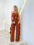 Conjunto Cropped com Babado e Calça Pantalona - Puro Charme Store - Loja de Roupa Feminina 
