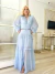 Vestido Longo Chiffon com Renda - Puro Charme Store - Loja de Roupa Feminina 