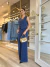 Conjunto Alfaiataria: Colete e Calça Risca de Giz - comprar online