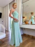 Vestido Longo Chiffon Plissado - comprar online
