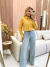 Calça Jeans Wide Leg Jeans Claro na internet